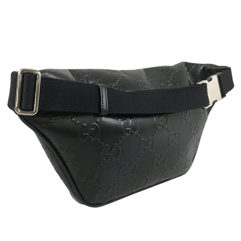 Gucci GG Embossed Belt Bag Leather Body - Picture 2 of 7